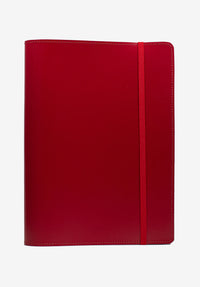 A5 Eco Leather Journal - Red - Blank