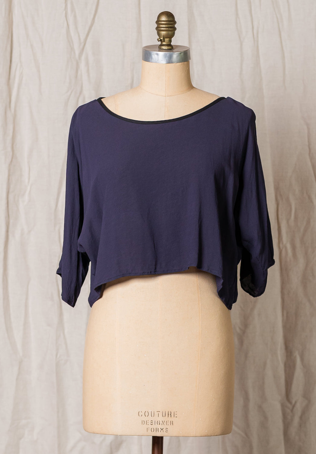 purple summer tops, viscose tops made in australia