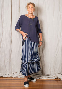 striped cotton clothing, japanese printed fashion, boutique clothing online australia