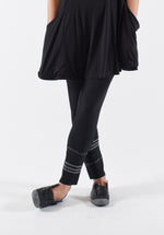 Benita knit pants black bamboo