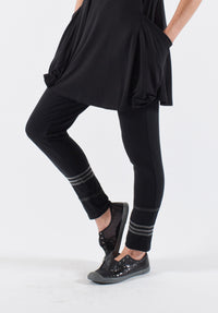 Benita knit pants black bamboo