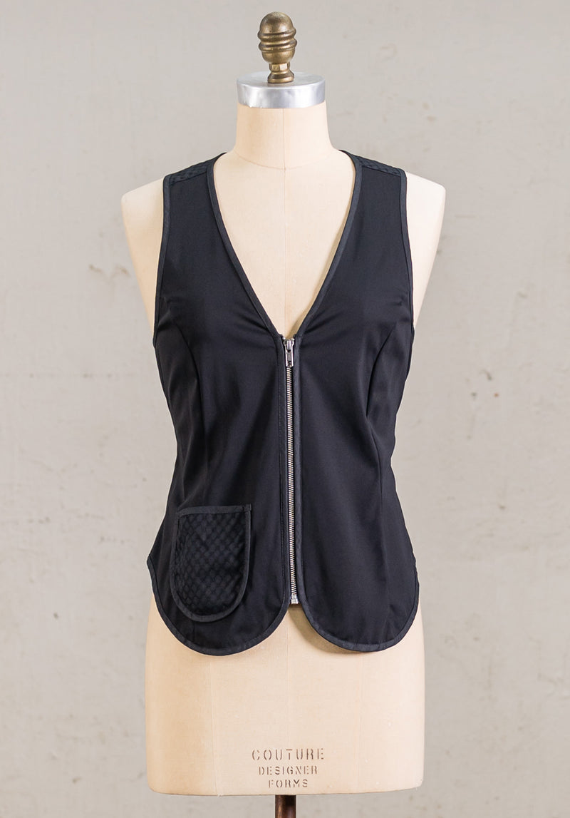 Carrie vest Italian suiting