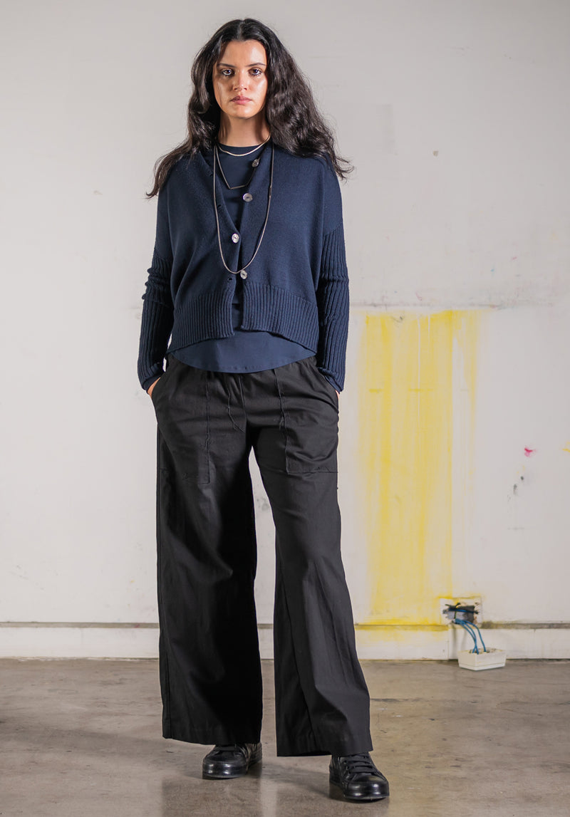 Helen Pant Japanese textured suiting