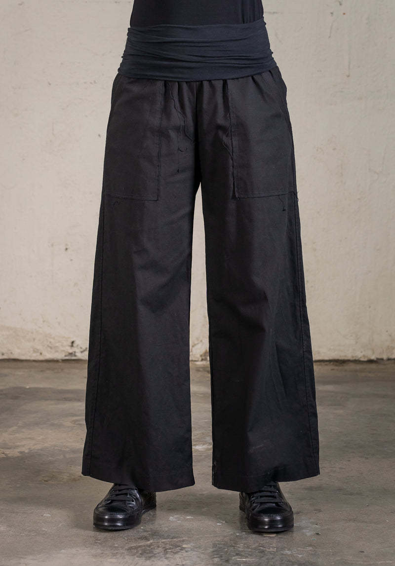 Helen Pant Japanese textured suiting