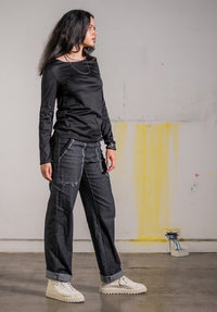 Hilda Pant Japanese Black Denim