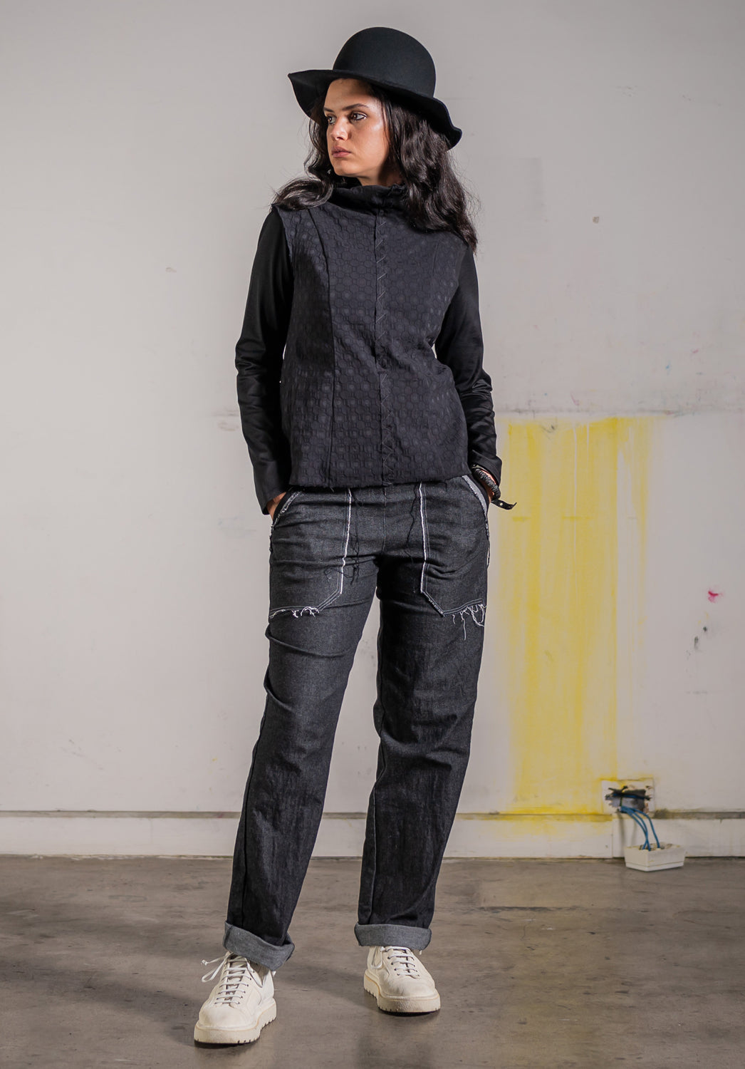 Hilda Pant Japanese Black Denim