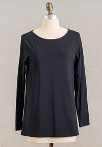 Lynne tunic black bamboo