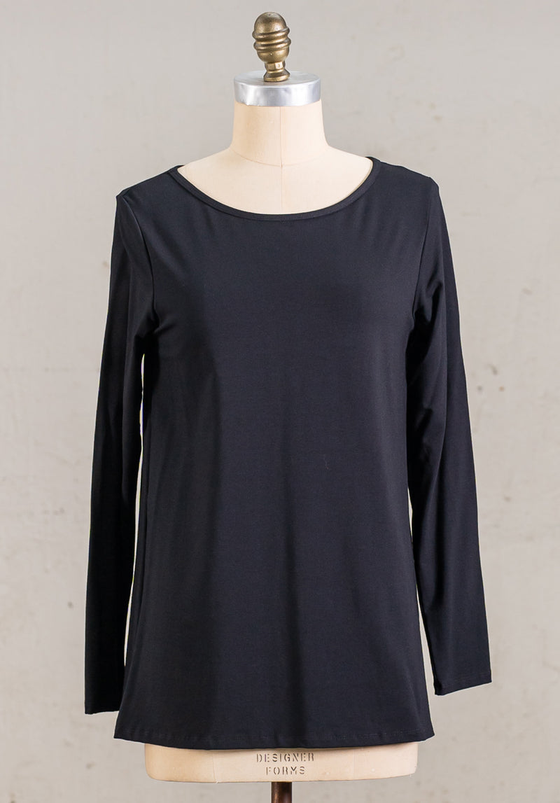 Lynne tunic black bamboo