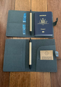 100% australian made stationery, corban and blair, recycled denim stationery, eco denim online