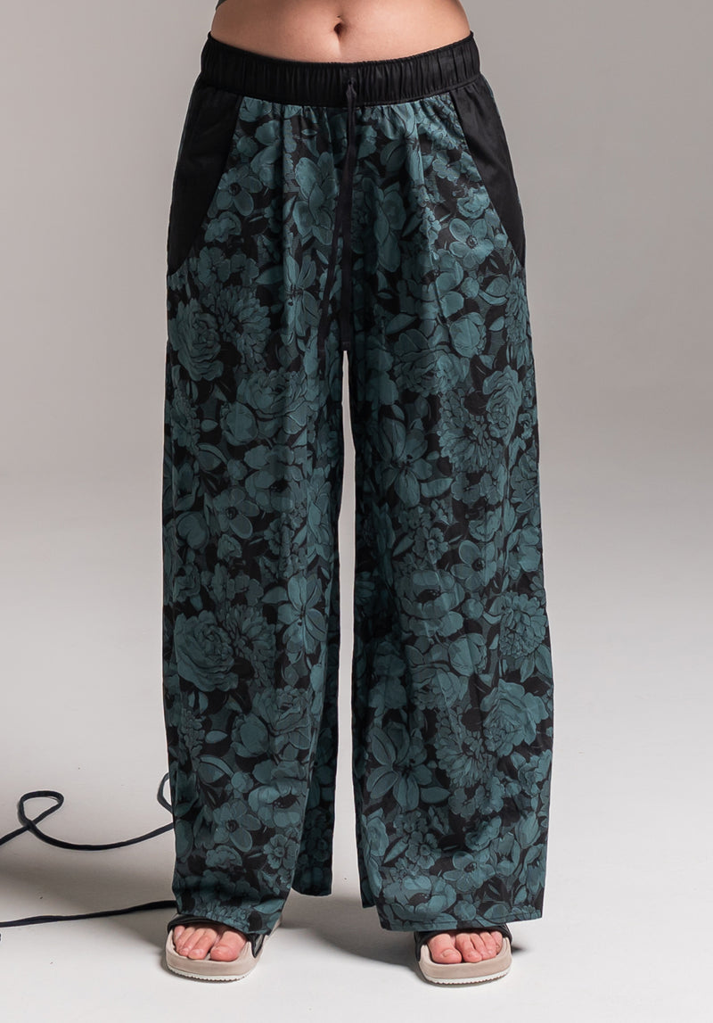 Sprig Pants Bloom Print Green