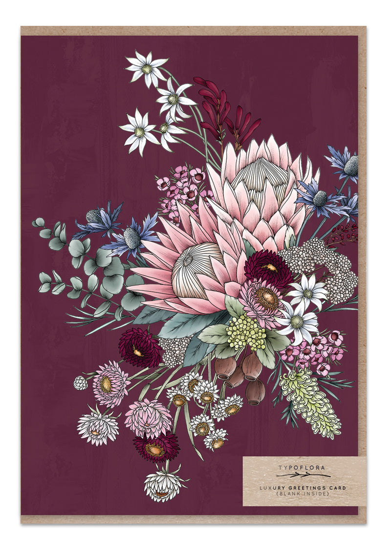 australian artists, sustainable fashion online, TYPOFLORA, australian greeting cards