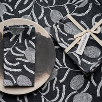 pure linen napkins, Australian made tableware