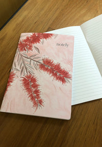 Bottle Blush - A5 Notebook (Set of 2)