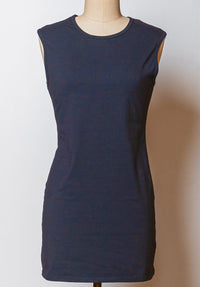 Josie tank dress indigo organic cotton