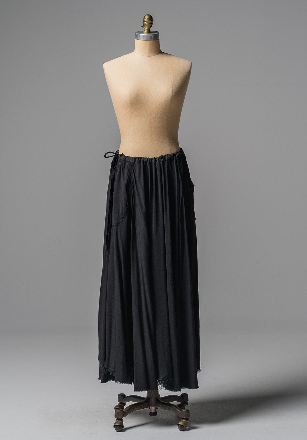 Mist maxi skirt black viscose Black Skirts Online Australian Made Sustainable Fashion