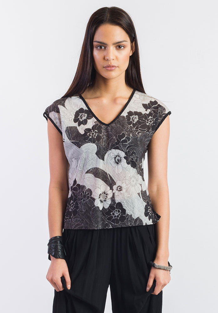 womens fashion top, silk cotton clothes Australian made