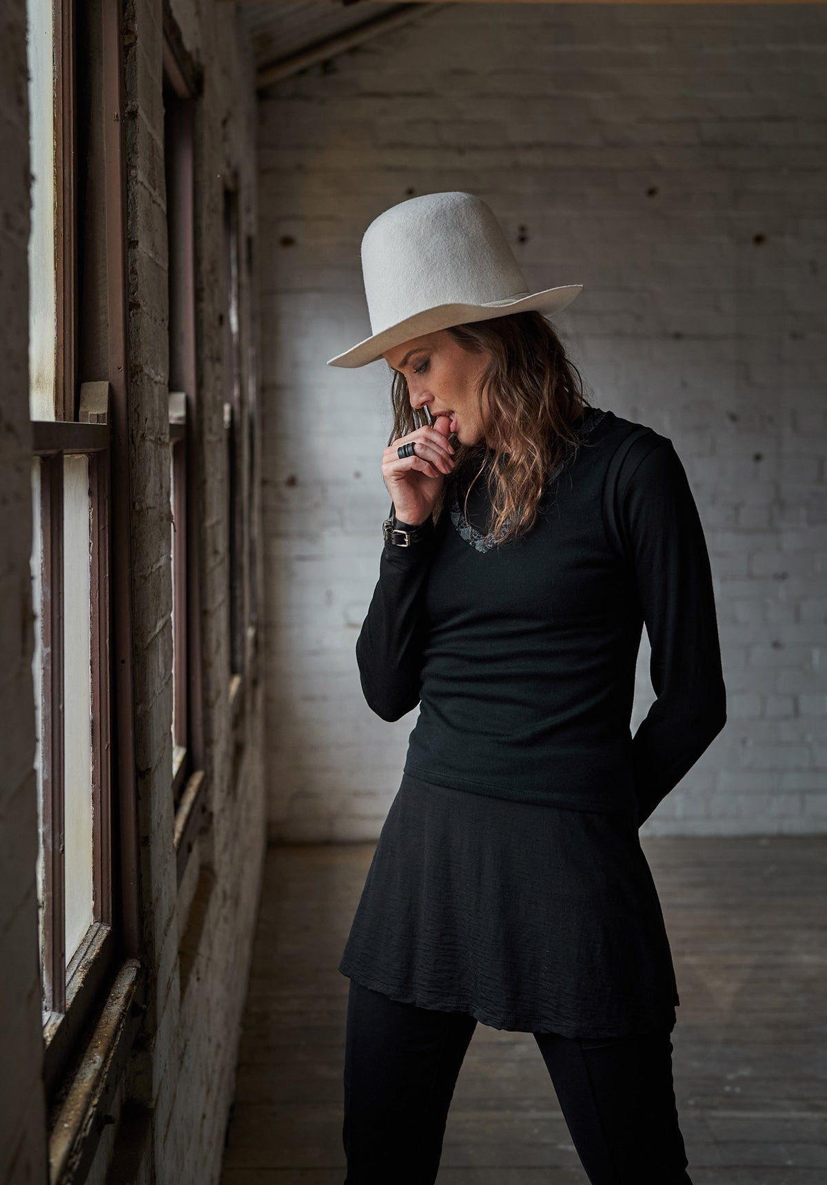 merino wear, wool tunic dress Australia