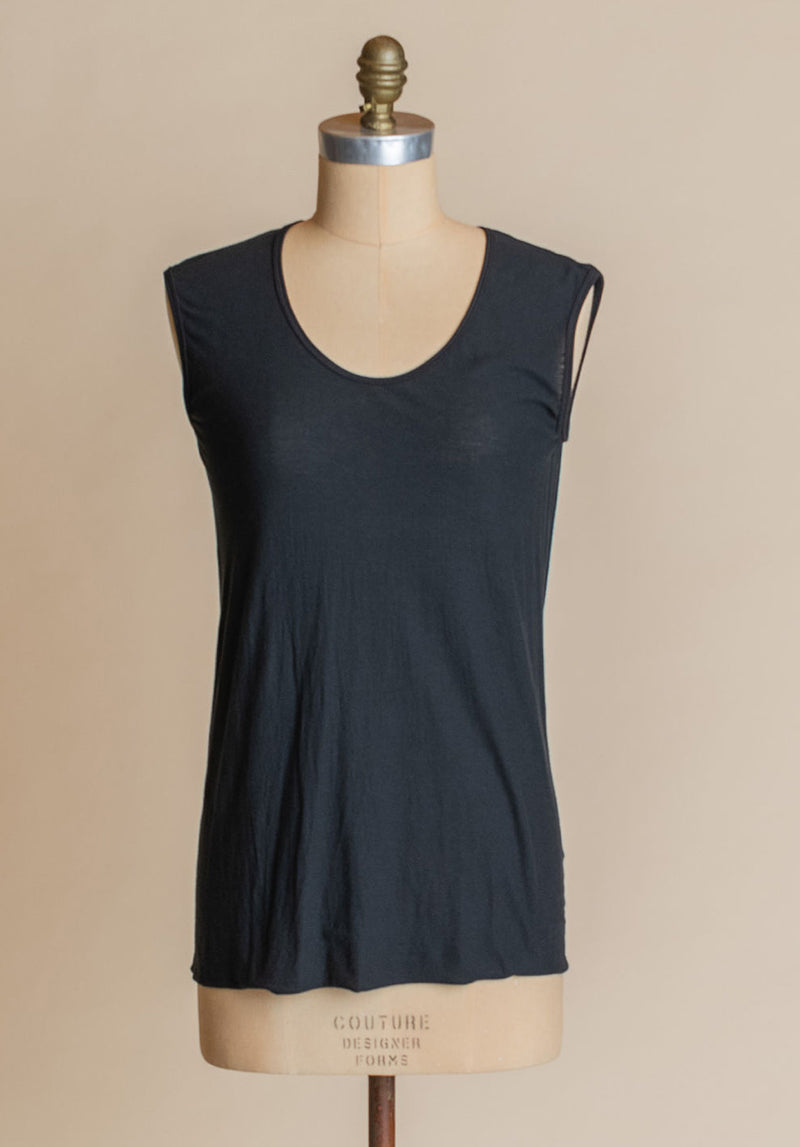 black cotton tops, online fashion Australian made