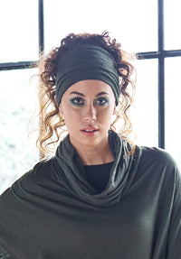 ethical merino fashion online, merino head wrap