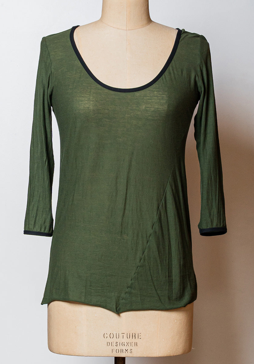 Swivel top forest superfine cotton