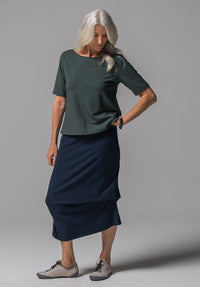 bamboo skirts AU, blue skirt womens clothing online Australia