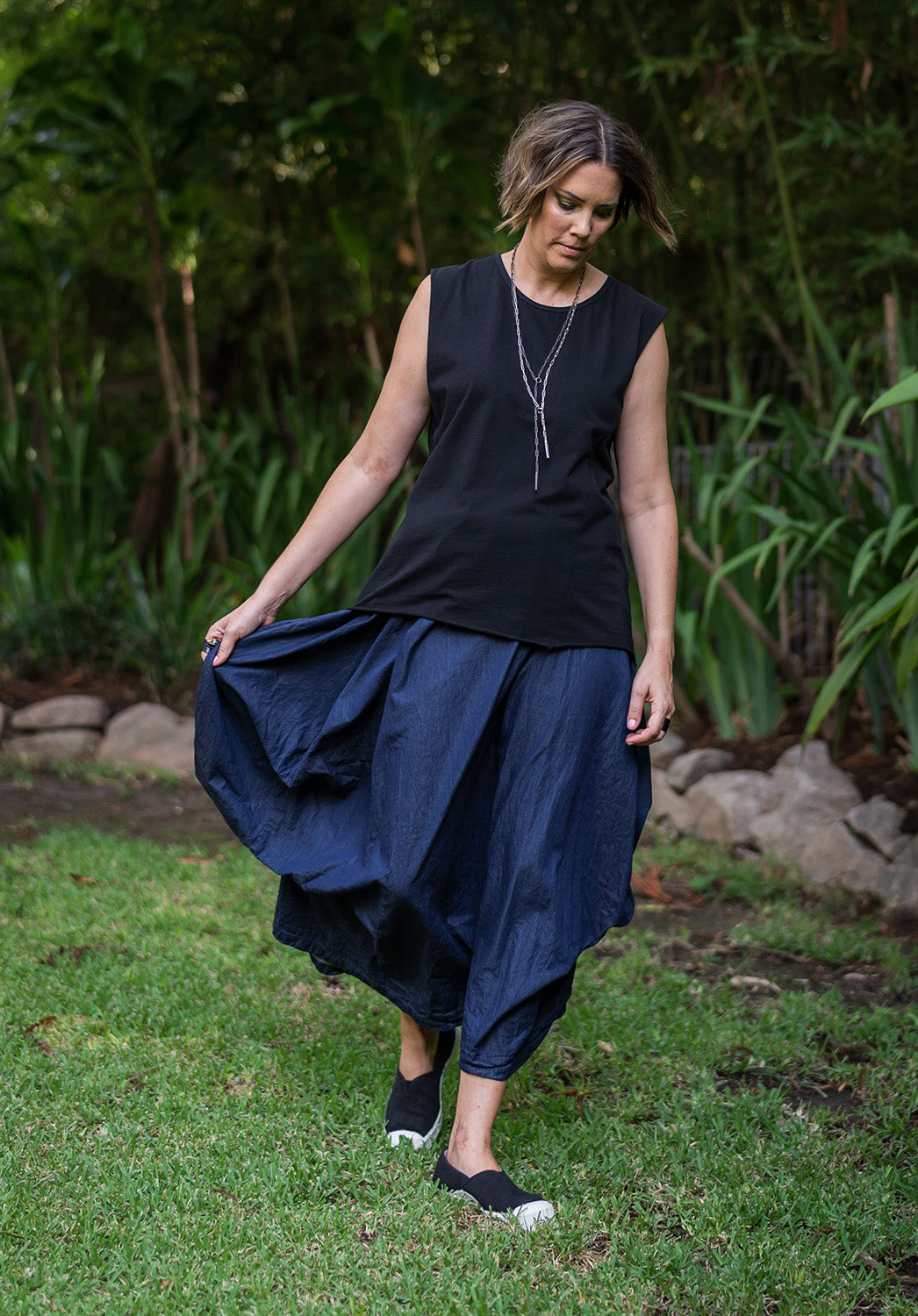 Willow skirt organic cotton denim