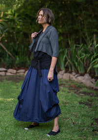 Willow skirt organic cotton denim